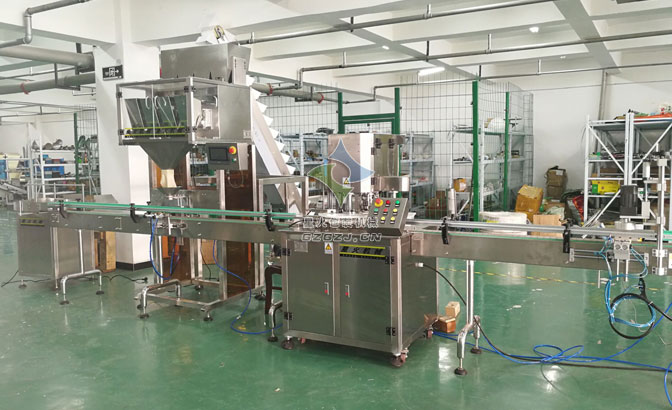 顆粒罐裝生產(chǎn)線,全自動顆粒罐裝包裝生產(chǎn)線