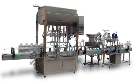 全自動食用油灌裝生產線