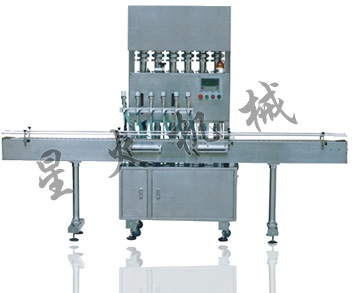 全自動(dòng)直線式液體灌裝機(jī)