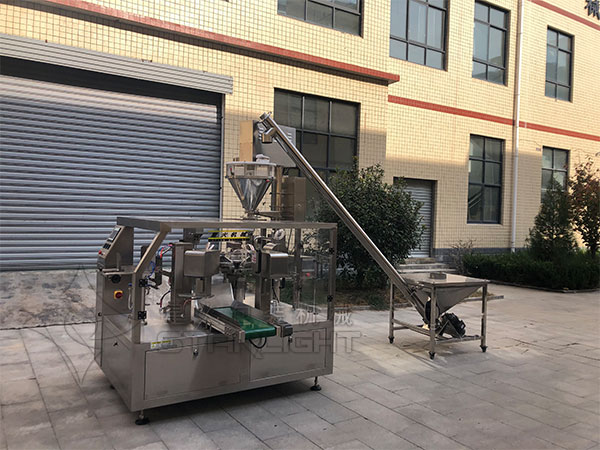 粉劑獸藥包裝機生產線-全自動粉劑獸藥包裝機生產線廠家實拍圖