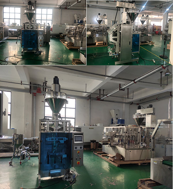 自動化食品包裝機械實拍圖