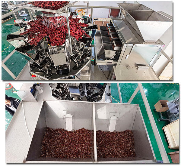 自動化炒貨食品包裝設備實拍圖