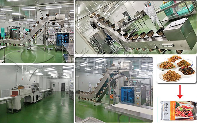 星火預(yù)制菜包裝機(jī)設(shè)備實(shí)拍圖