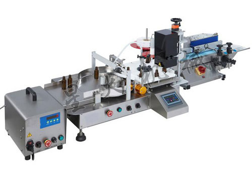 口服液灌裝旋蓋貼標一體機,小瓶液體灌裝旋蓋貼標一體機