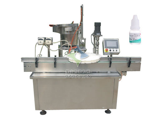 眼藥水自動洗瓶灌裝旋蓋機